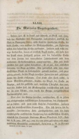 433-452 Die Mortara-Angelegenheit