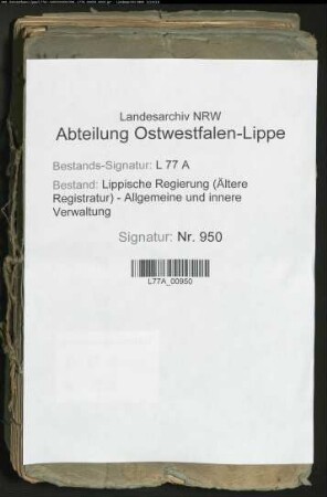 Vergleichsverhandlungen und Teilung des aufgehobenen Klosters Falkenhagen, Bd. 1