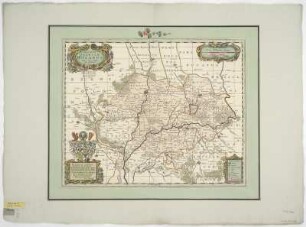 Karte von dem Fürstentum Wohlau, 1:160 000, Kupferstich, um 1680
