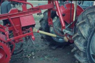 Fotografie: Erntetechnik, Zuckerrübenvollernter, Gelenkwelle