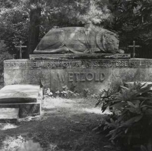 Grabmal der Familie Wetzold