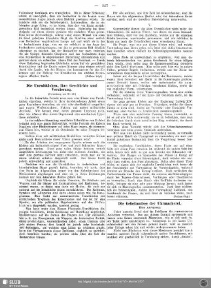 Die Unruhkloben, ihre Geschichte und Verzierung (Fortsetzung aus Nr. 20)