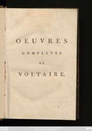T. 58 = T. 7: Recueil Des Lettres De M. De Voltaire. 1763 - 1764.