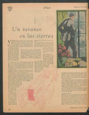 Un veraneo en las sierras : Cuento