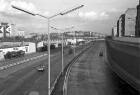 Berlin: Stadtautobahn Kurve Friedrichsruher Straße