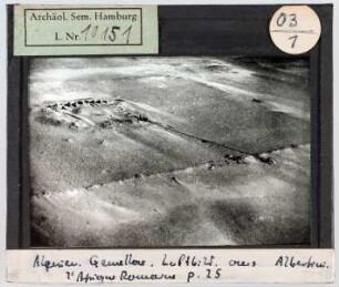 Gemellae (Algerien): Luftaufnahme des römischen Forts
