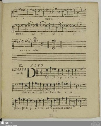 IX. Dulcis Jesu pie Deus