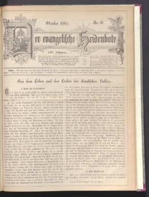 Oktober 1885. Nr. 10