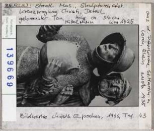 Berlin, Staatliche Museen: Kreuztragung, Detail zweier SOldaten