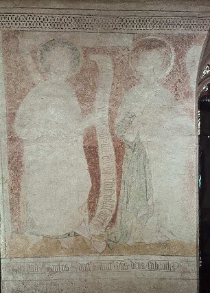 Apostel, heilige Margaretha, biblische Szenen