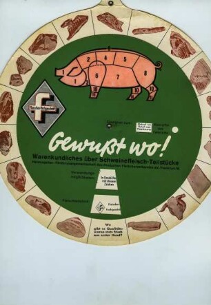 Gewusst wo! Warenkundliches über Schweinefleisch-Teilstücke