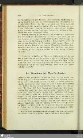 Die Bewohner des Nootka-Sundes