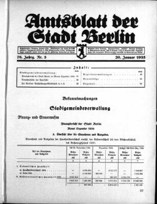 1935,3: Nr. 3, 20. Januar 1935