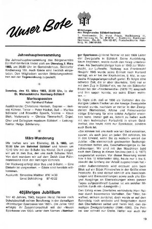 40jähriges Jubiläum