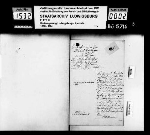 Kommunsachen: Feuerlöschgeräte, Oberamt Vaihingen