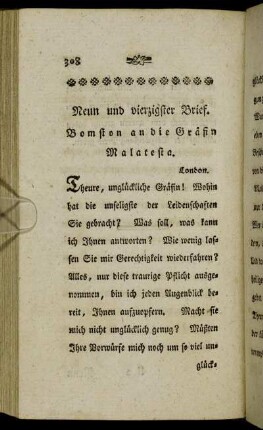 Neun und vierzigster Brief. - Sieben und fünfzigster Brief.