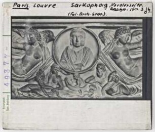 Paris, Louvre: SArkophag, Vorderseite, 3. Jhd.