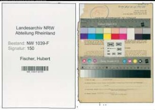 Entnazifizierung Hubert Fischer , geb. 01.09.1914 (Arzt)
