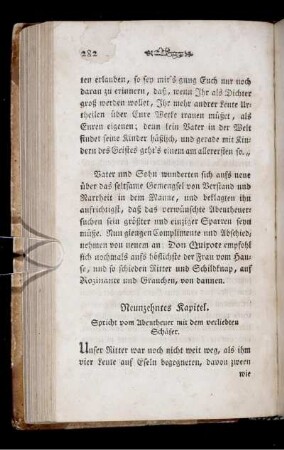 Neunzehntes Kapitel. Spricht vom Abentheuer mit dem verliebten Schäfer.