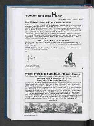 Spenden für Bürger helfen