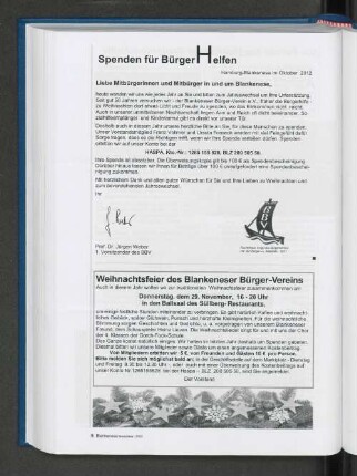 Spenden für Bürger helfen