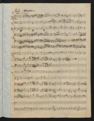 No. 1. [Coro:] Non nobis Domine / Nicht unserm Namen Herr