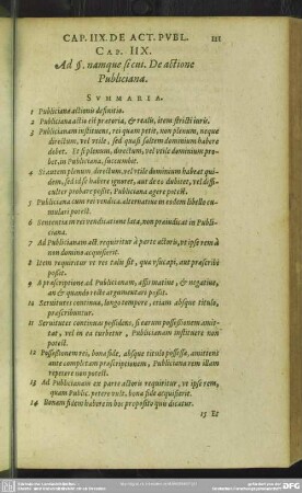 Cap. IIX. Ad §. namque sicui. De atione Publiciana