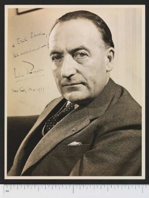 Porträtaufnahme Jules Romains