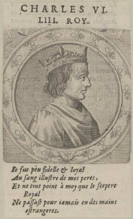 Bildnis des Charles VI.
