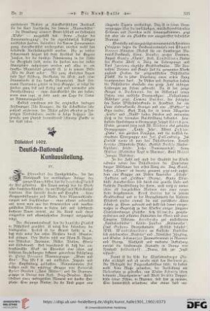 7: Düsseldorf 1902 : Deutsch-nationale Kunstausstellung, [4]