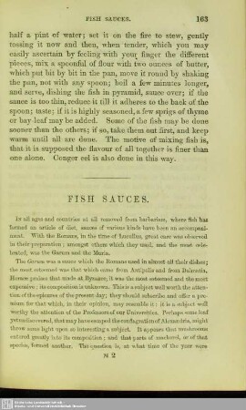 Fish Sauces