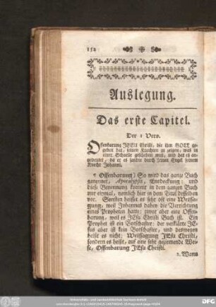 Auslegung.