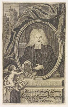 Bildnis des Johann Christoph Colerus