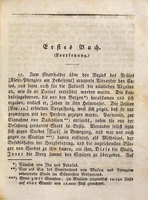 Arrian's von Nicomedien Werke, 2. Taktik, und Geschichte der Feldzüge Alexanders