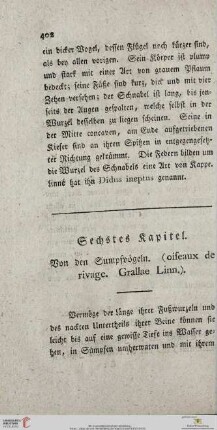 Sechstes Kapitel