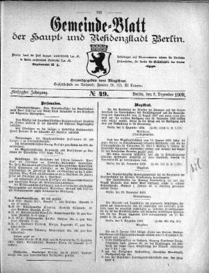 1909,49: No. 49, 5. Dezember 1909