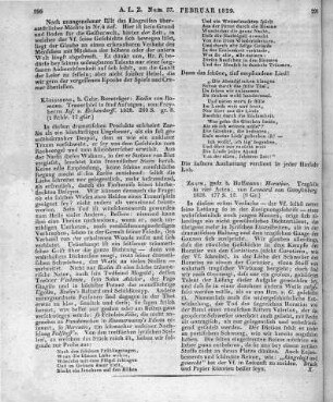 Gamsenberg, L. v.: Horatius. Tragödie in vier Acten. Znaim: Hofmann 1828