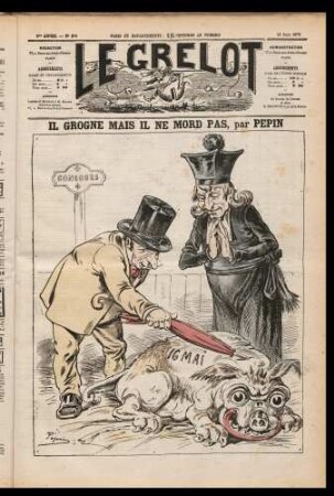 Il grogne mais il ne mord pas, par Pépin