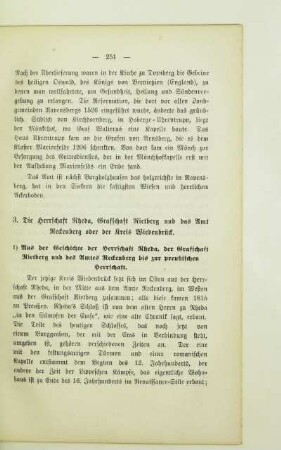 3. Die Herrschaft Rheda, Grafschaft Rietberg und das Amt Reckenberg oder der Kreis Wiedenbrück