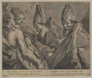 Gruppenbildnis des Augustinus, des Ambrosius, des Gregorius und des Ieronymus