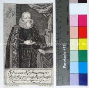 Porträt des Philologen, Schriiftstellers und Pädagogen Johann Kirchmann