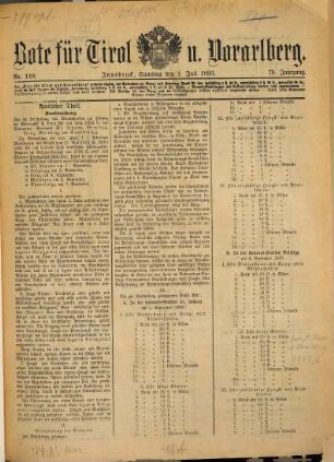 Bote für Tirol und Vorarlberg. 1893,7/9 = Jg. 79