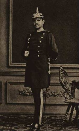 Paul von Hindenburg als Hauptmann im Generalstab