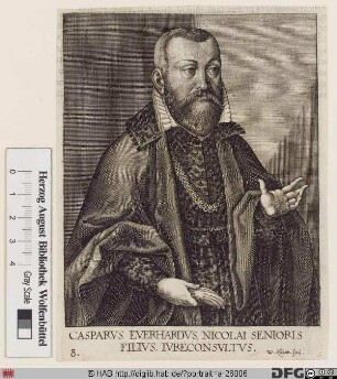 Bildnis Caspar Everardi (Everhardus) (eig. Jasper Everaerts)