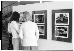 Kleinbildnegativ: Ausstellung Hans W. Mende, Rathaus Kreuzberg, 1978