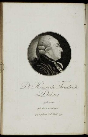 [Heft 4] D. Heinrich Friedrich von Delius. - D. Johann Georg Friedrich Papst.