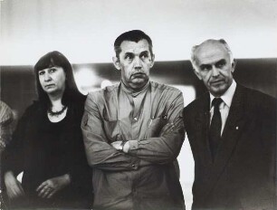 Tatjana Bek und Robert Roshdestwenski, ehemaliger stellvertretender DDR-Kulturminister