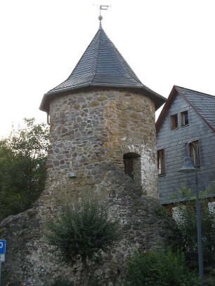 Speckturm; Herborn, Schmaler Weg, Mühlbach