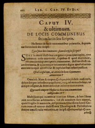 Caput IV. & ultimum.