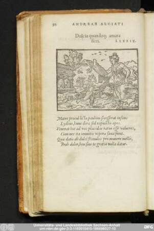 Dulcia quandoq[ue] amara fieri. LXXXIX.